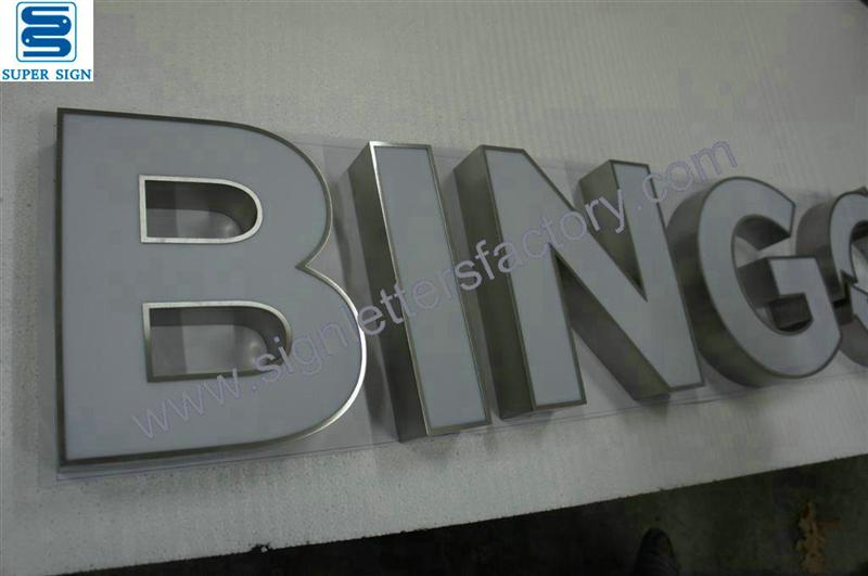 illumination LED sign letters